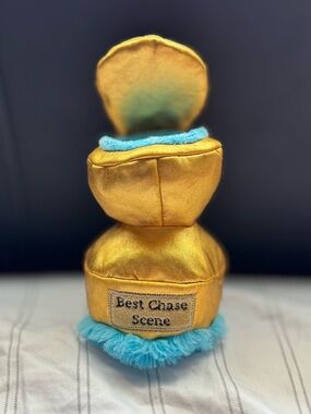 Bark Box The Barkie Award Best Snuggle Squeaky Plush Dog Toy